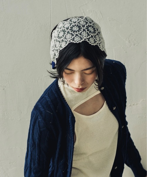 ORIENT MILLINERY（オリエント ミリナリー）の「GYPSIA【ｼﾞﾌﾟｼｱ】（その他ヘアアクセサリー・レディース・ホワイト/ブルー・FREE）」の15枚目の写真