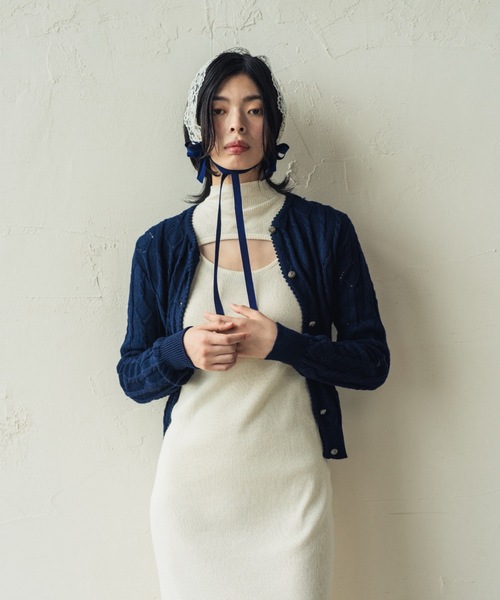 ORIENT MILLINERY（オリエント ミリナリー）の「GYPSIA【ｼﾞﾌﾟｼｱ】（その他ヘアアクセサリー・レディース・ホワイト/ブルー・FREE）」の14枚目の写真