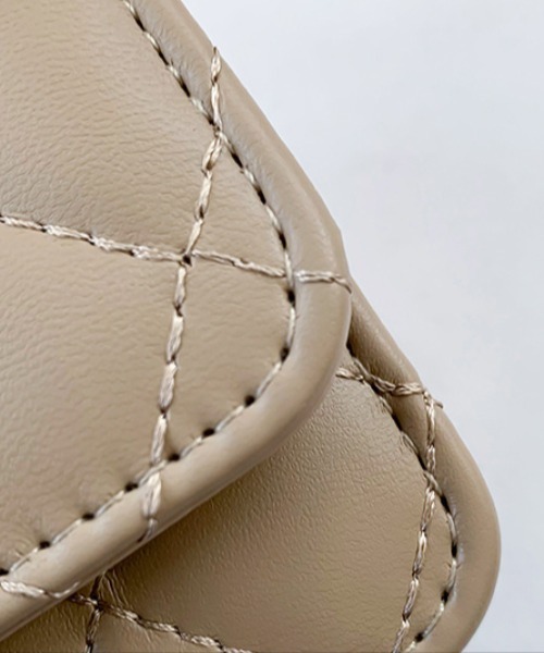 Per sist ence（パーシエンス）の「ミニショルダーキルティングチェーンバッグ（ショルダーバッグ・レディース・ブラック/シルバー/ベージュ/ゴールド/ホワイト・FREE）」の10枚目の写真