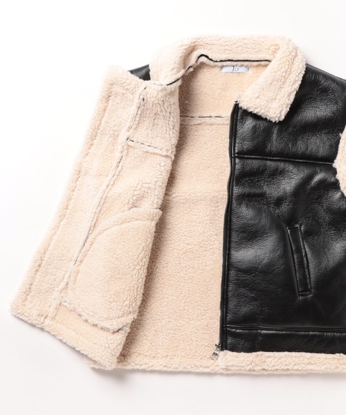 最高級本革 ムートンベスト 最高級本革 ムートンベスト