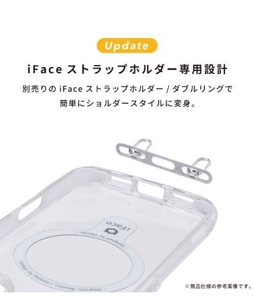 iFace（アイフェイス）の「iPhone 16 /16Pro/16Plus/16ProMax/16e/15/14/13専用 iFace Look in Clear Hybrid MagSynqケース(クリア)（スマホケース/カバー・レディース・クリア・iPhone 16/iPhone 16 Pro/iPhone 16 Plus/iPhone 16 Pro Max/iPhone 13/14/15/iPhone 16e）」の17枚目の写真
