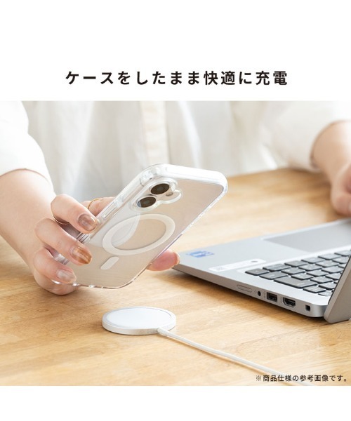 iFace（アイフェイス）の「iPhone 16 /16Pro/16Plus/16ProMax/16e/15/14/13専用 iFace Look in Clear Hybrid MagSynqケース(クリア)（スマホケース/カバー・レディース・クリア・iPhone 16/iPhone 16 Pro/iPhone 16 Plus/iPhone 16 Pro Max/iPhone 13/14/15/iPhone 16e）」の8枚目の写真