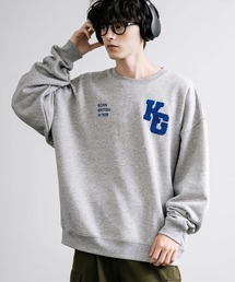 KANGOL カンゴール 別注コラボ オーバーサイズ裏起毛サガラ刺繍スウェット
