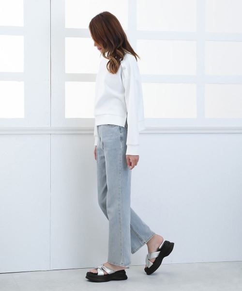 Miniministore（ミニミニストア）の「厚底サンダル クロスベルトサンダル韓国風（サンダル・レディース・シルバー・22.5cm/23.0cm/23.5cm/24.0cm/24.5cm/25.0cm）」の14枚目の写真