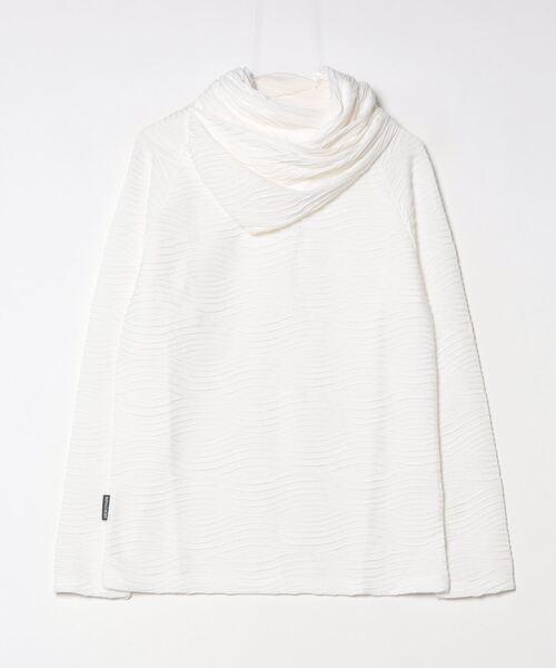 【セール】ONDA-ESCARGOT(オンダ エスカルゴ)ウェーブタック ドレープネック ロンT（Tシャツ/カットソー）｜BUFFALO BOBS（バッファローボブズ） 7,492円