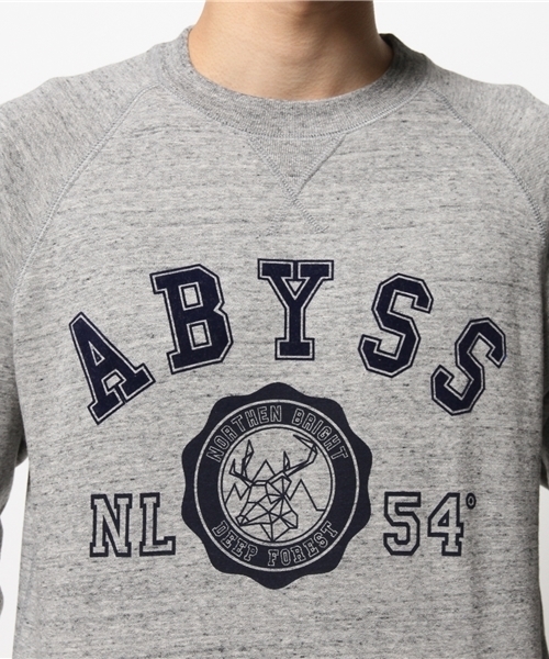 GLOBAL WORK（グローバルワーク）の「ウラケクループリントスウェット/568901（スウェット・メンズ・ネイビー/ホワイト/ブラック/グレー・X-LARGE/MEDIUM/SMALL/LARGE）」の10枚目の写真