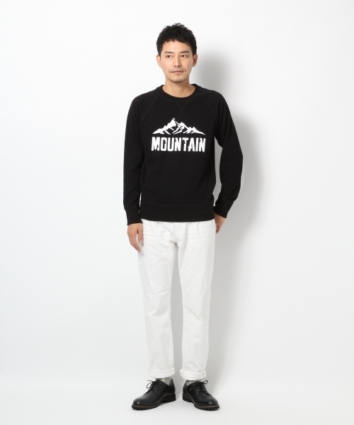 GLOBAL WORK（グローバルワーク）の「ウラケクループリントスウェット/568901（スウェット・メンズ・ネイビー/ホワイト/ブラック/グレー・X-LARGE/MEDIUM/SMALL/LARGE）」の13枚目の写真