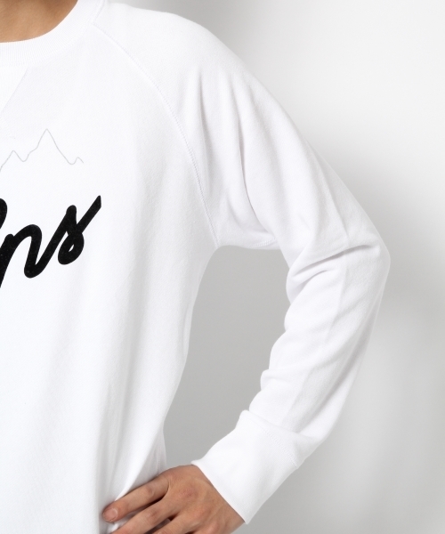 GLOBAL WORK（グローバルワーク）の「ウラケクループリントスウェット/568901（スウェット・メンズ・ネイビー/ホワイト/ブラック/グレー・X-LARGE/MEDIUM/SMALL/LARGE）」の19枚目の写真