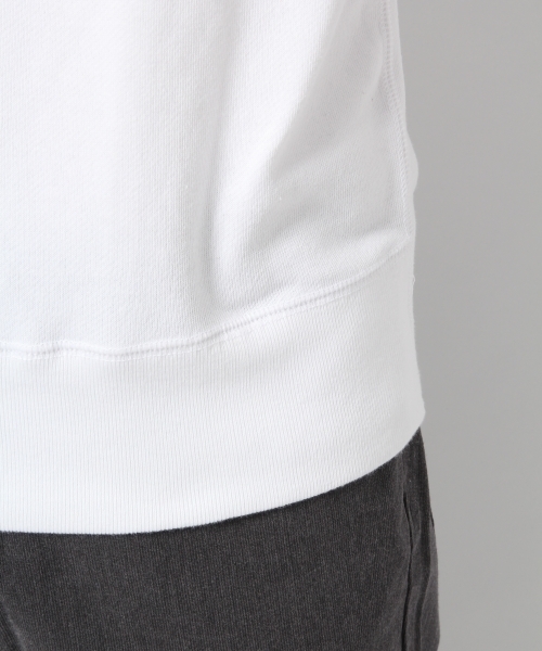 GLOBAL WORK（グローバルワーク）の「ウラケクループリントスウェット/568901（スウェット・メンズ・ネイビー/ホワイト/ブラック/グレー・X-LARGE/MEDIUM/SMALL/LARGE）」の21枚目の写真