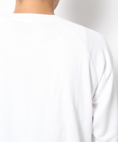 GLOBAL WORK（グローバルワーク）の「ウラケクループリントスウェット/568901（スウェット・メンズ・ネイビー/ホワイト/ブラック/グレー・X-LARGE/MEDIUM/SMALL/LARGE）」の22枚目の写真