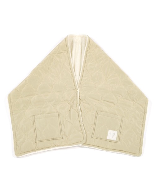 LAKOLE（ラコレ）の「羽織りブランケット / 145703（ブランケット・レディース・チャコール/カーキ/グレー・FREE）」の5枚目の写真