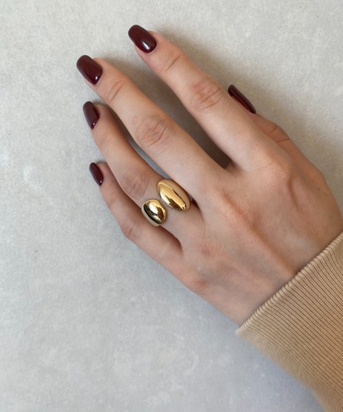 ciite'（シーテ）の「wrap ring（リング・レディース・ゴールド/シルバー・FREE）」の6枚目の写真