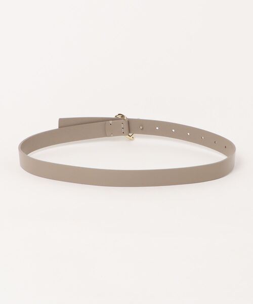 Three Four Time(スリーフォータイム)の「ハートバックルレザーベルト(ベルト・レディース・ブラック/ブラウン/ベージュ・FREE)」の4枚目の写真