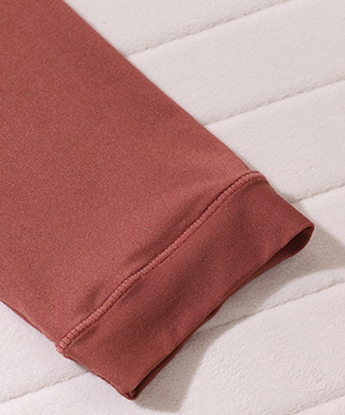 Lace Ladies（レースレディース）の「ソリッドカラー ラウンドネック 長袖 スリム インナー（インナーウェア/肌着・レディース・グレー/ピンク/モカ/ブラック/ベージュ・L/XL）」の11枚目の写真