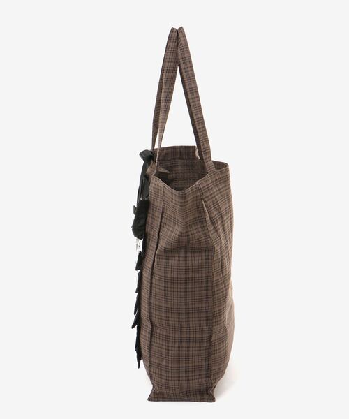 MAJESTIC LEGON（マジェスティックレゴン）の「おめかしネコチャントートバッグ（トートバッグ・レディース・ブラック系その他/ホワイト系その他2・FREE）」の9枚目の写真