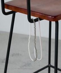 le ELMi(G~)Bicolor pearl choker necklace / oCJ[p\`[J[lbNX(lbNX)