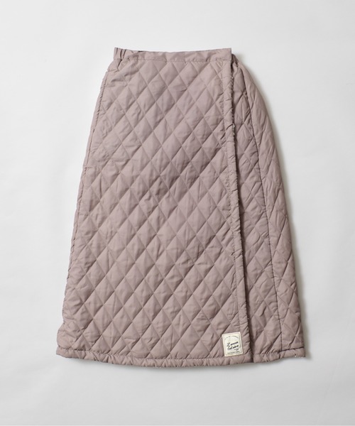 CALIFORNIA OUTFITTERS(カリフォルニア アウトフィッターズ)の「2-10A8 【防寒2WAY】 裏ボア キルト ロング 巻きスカート ラップスカート ブランケット(スカート・レディース・ネイビー/ピンク/ブラウン/ブラック/カーキ/グレイッシュベージュ・ONESIZE)」の22枚目の写真
