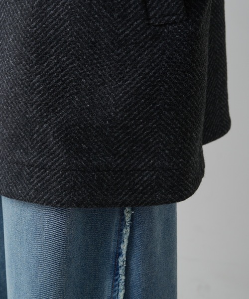 PUAL CE CIN（ピュアルセシン）の「オーバーサイズテーラーコート（テーラードジャケット・レディース・チェック/その他・FREE）」の18枚目の写真