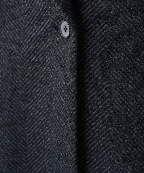 PUAL CE CIN（ピュアルセシン）の「オーバーサイズテーラーコート（テーラードジャケット・レディース・チェック/その他・FREE）」の15枚目の写真