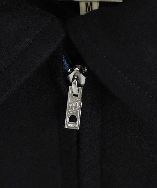 GOLD（ゴールド）の「東洋エンタープライズ GOLD / ゴールド：WOOL MELTON SOUVENIR JACKET “TIGER HEAD“：24B-GL15552[MUS]（ブルゾン・メンズ・ブラック・M/S/L/XL）」の8枚目の写真