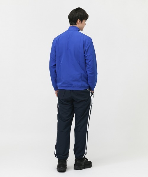 adidas(アディダス)の「アディダス adidas AEROREADY エッセンシャルズ レギュラーフィット 3ストライプス トラックスーツ(ジャージ・メンズ・ネイビー・S/M/L/LL/3L)」の2枚目の写真