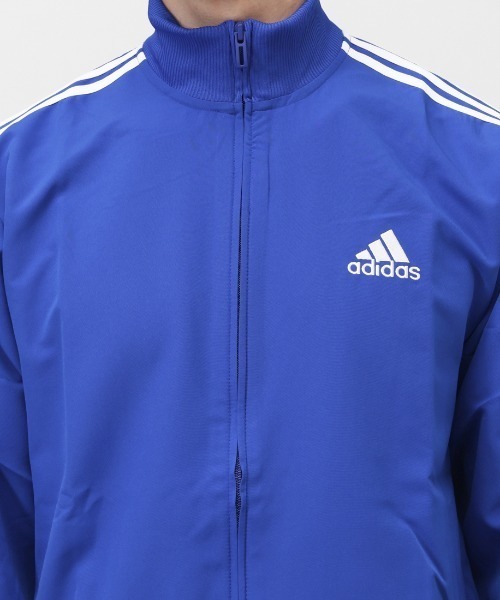 adidas(アディダス)の「アディダス adidas AEROREADY エッセンシャルズ レギュラーフィット 3ストライプス トラックスーツ(ジャージ・メンズ・ネイビー・S/M/L/LL/3L)」の3枚目の写真