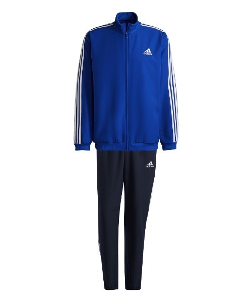 adidas(アディダス)の「アディダス adidas AEROREADY エッセンシャルズ レギュラーフィット 3ストライプス トラックスーツ(ジャージ・メンズ・ネイビー・S/M/L/LL/3L)」の12枚目の写真