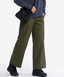 AIGLE（エーグル）の「撥水 ハイウエスト ペインターワイドパンツ / ペインターパンツ（その他パンツ）」