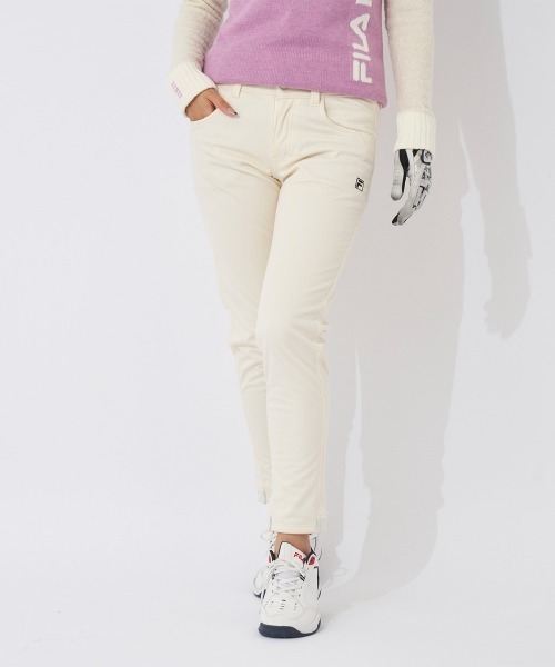 FILA GOLF(フィラゴルフ )の「ボンディングパンツ(その他パンツ・レディース・ネイビー/ブラック/オフホワイト・MEDIUM/LARGE/X-LARGE)」の1枚目の写真