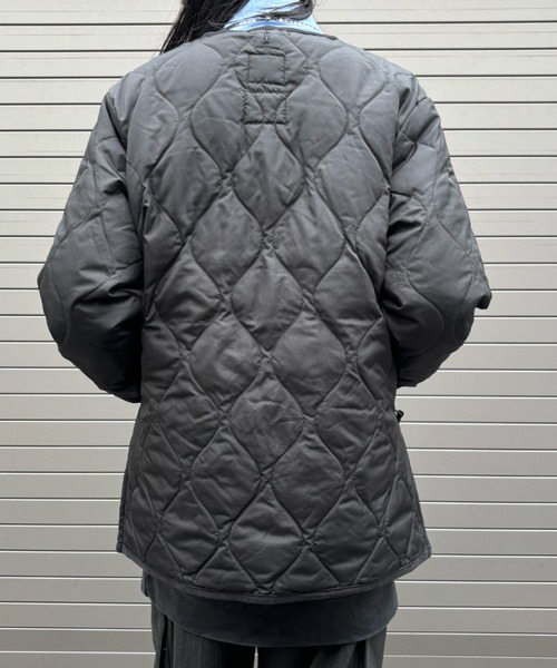 Scrap Book(スクラップブック)の「◆WEB限定 展開◆【TAION】MILITARY W-ZIP V NECK DOWN JKT(ダウンジャケット/コート・レディース・ホワイト系その他/ブラック・FREE)」の17枚目の写真