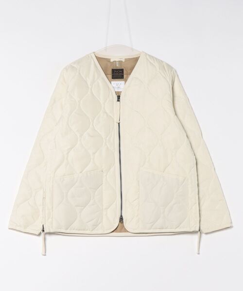 Scrap Book(スクラップブック)の「◆WEB限定 展開◆【TAION】MILITARY W-ZIP V NECK DOWN JKT(ダウンジャケット/コート・レディース・ホワイト系その他/ブラック・FREE)」の10枚目の写真