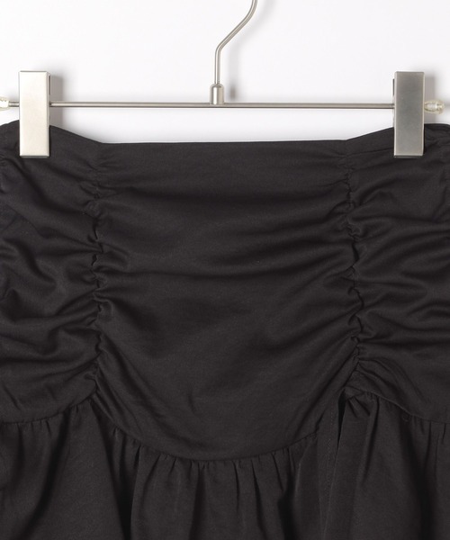 Heather（ヘザー）の「イレヘムフリルミニスカート  252056（スカート・レディース・オフホワイト/ブラック・S/M）」の4枚目の写真