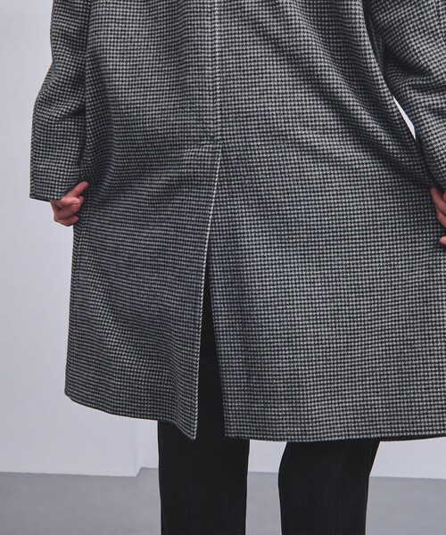 united arrows モッサ バルマカーン コート ブラック　S モッサ バルカラー ハーフコート