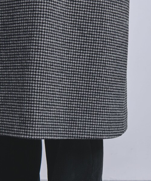 UNITED ARROWS（ユナイテッドアローズ）の「モッサ ハウンドトゥース バルマカーン コート（ステンカラーコート・メンズ・ブラック・S/M/XL/L）」の15枚目の写真