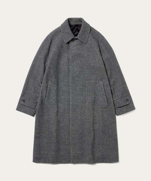 UNITED ARROWS ハウンドトゥース(千鳥格子)柄ステンカラーコート UNITED ARROWS ハウンドトゥース(千鳥格子)柄ステンカラーコート