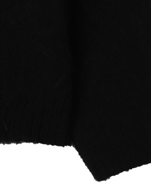 WEGO（ウィゴー）の「WEGO/シャギーグラフィックプルオーバー（ニット/セーター・メンズ・グレー/スミクロ/ブラック/ホワイト・LARGE/MEDIUM）」の9枚目の写真