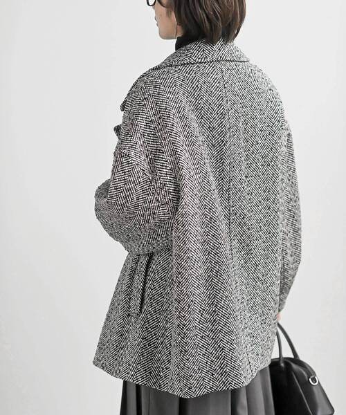 rps（アールピーエス）の「ミドルチェスターコート（チェスターコート・レディース・チャコールグレー/ブラック・フリー）」の17枚目の写真