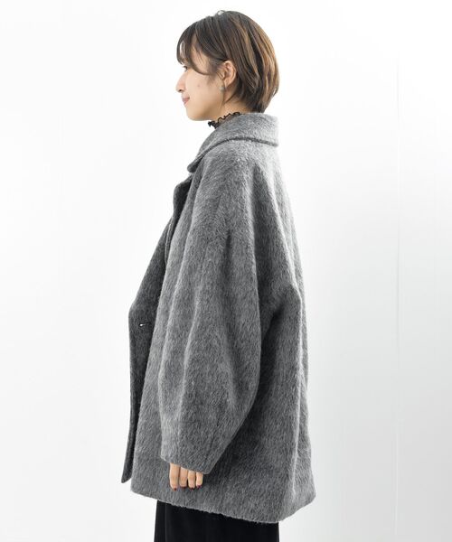 rps（アールピーエス）の「ミドルチェスターコート（チェスターコート・レディース・チャコールグレー/ブラック・フリー）」の20枚目の写真