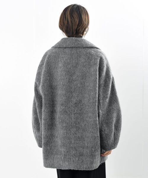 rps（アールピーエス）の「ミドルチェスターコート（チェスターコート・レディース・チャコールグレー/ブラック・フリー）」の21枚目の写真