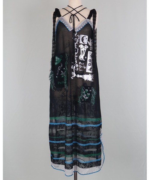 rurumu:（ルルムウ）の「rurumu:/ルルムウ/foil printed knit sheer