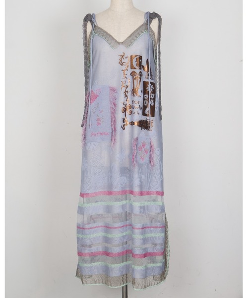 rurumu:（ルルムウ）の「rurumu:/ルルムウ/foil printed knit sheer