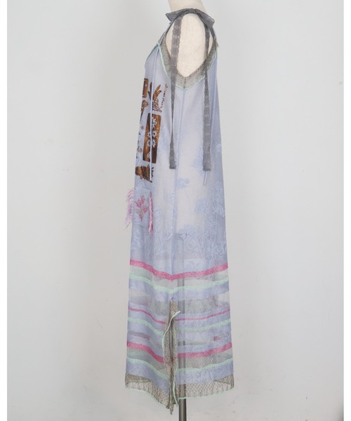 rurumu:（ルルムウ）の「rurumu:/ルルムウ/foil printed knit sheer