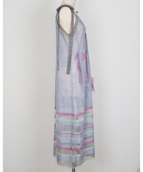 rurumu:（ルルムウ）の「rurumu:/ルルムウ/foil printed knit sheer