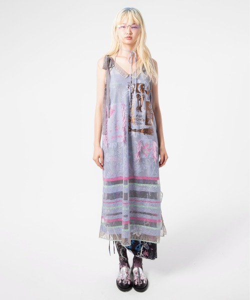 rurumu:（ルルムウ）の「rurumu:/ルルムウ/foil printed knit sheer