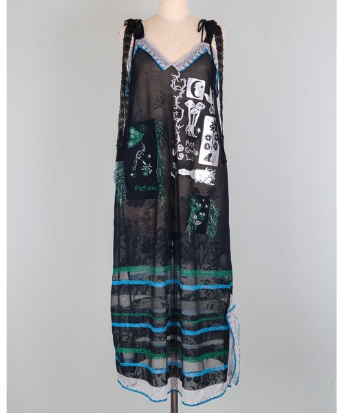 rurumu:（ルルムウ）の「rurumu:/ルルムウ/foil printed knit sheer