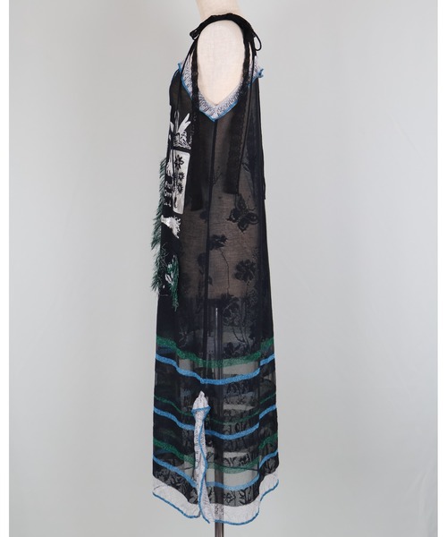rurumu:（ルルムウ）の「rurumu:/ルルムウ/foil printed knit sheer