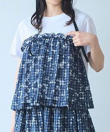 gingham×hana opal Tシャツ