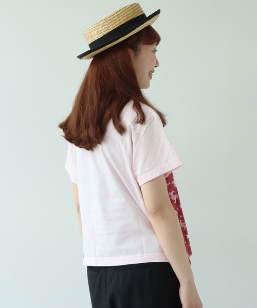 セール】gingham×hana opal Tシャツ（Tシャツ/カットソー