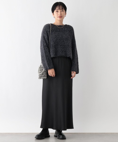 5ゲージフラッグヤーンプルオーバー 251624（ニット/セーター