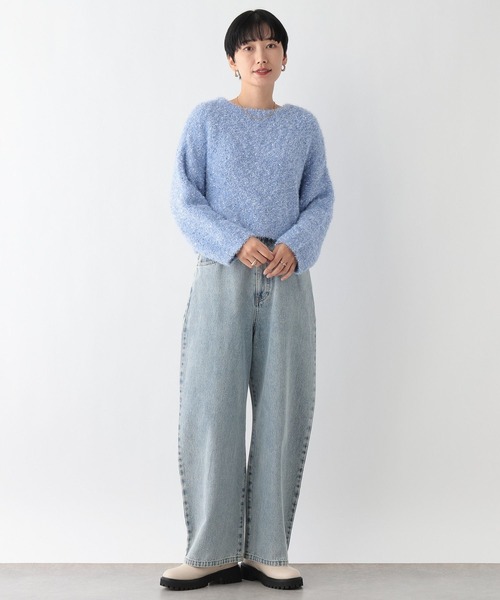 5ゲージフラッグヤーンプルオーバー 251624（ニット/セーター